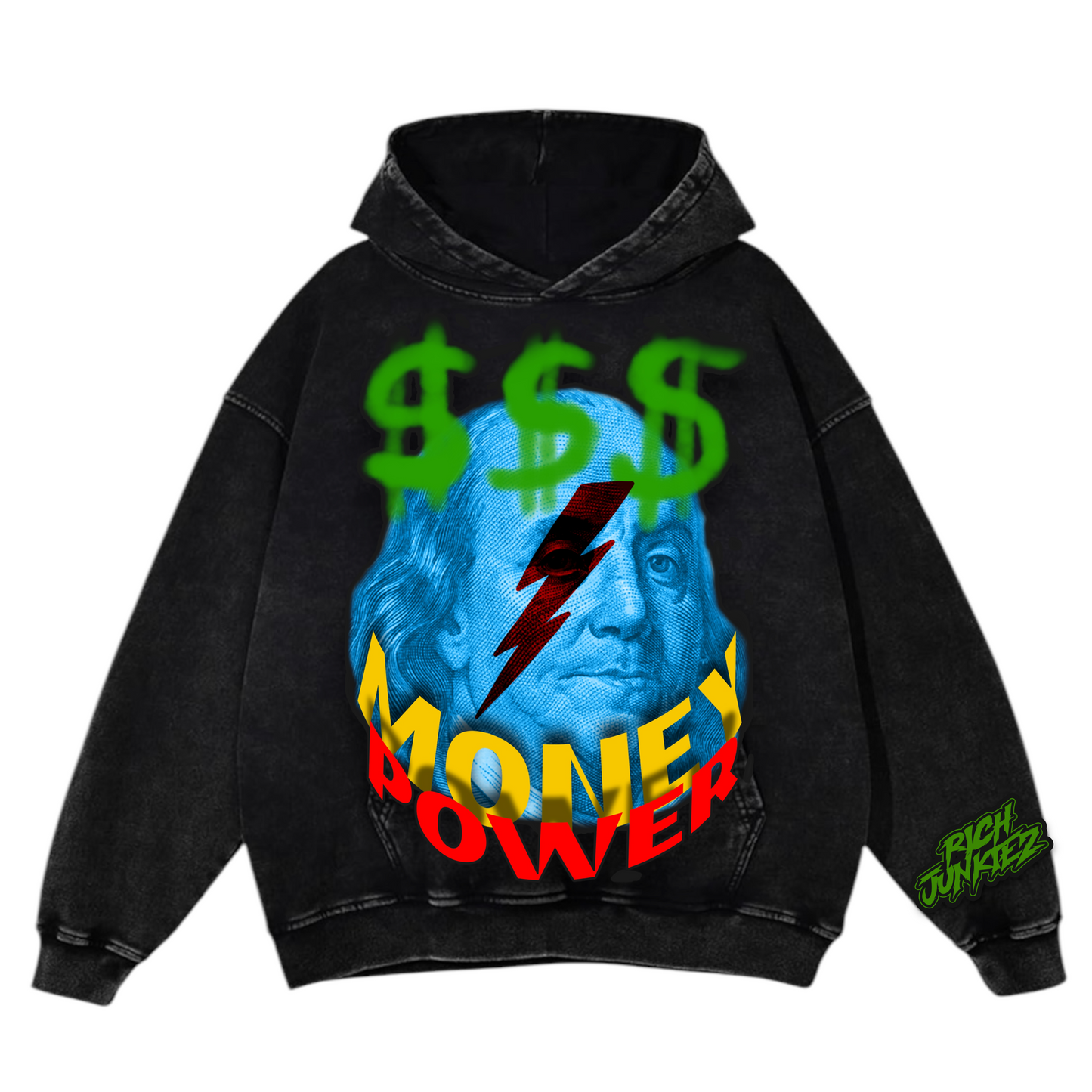 Rich Junkiez “ Money Power “ Hoodie