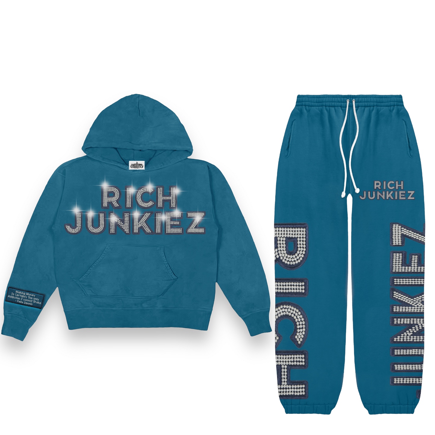 Rich Junkies “ Sweat Suit “