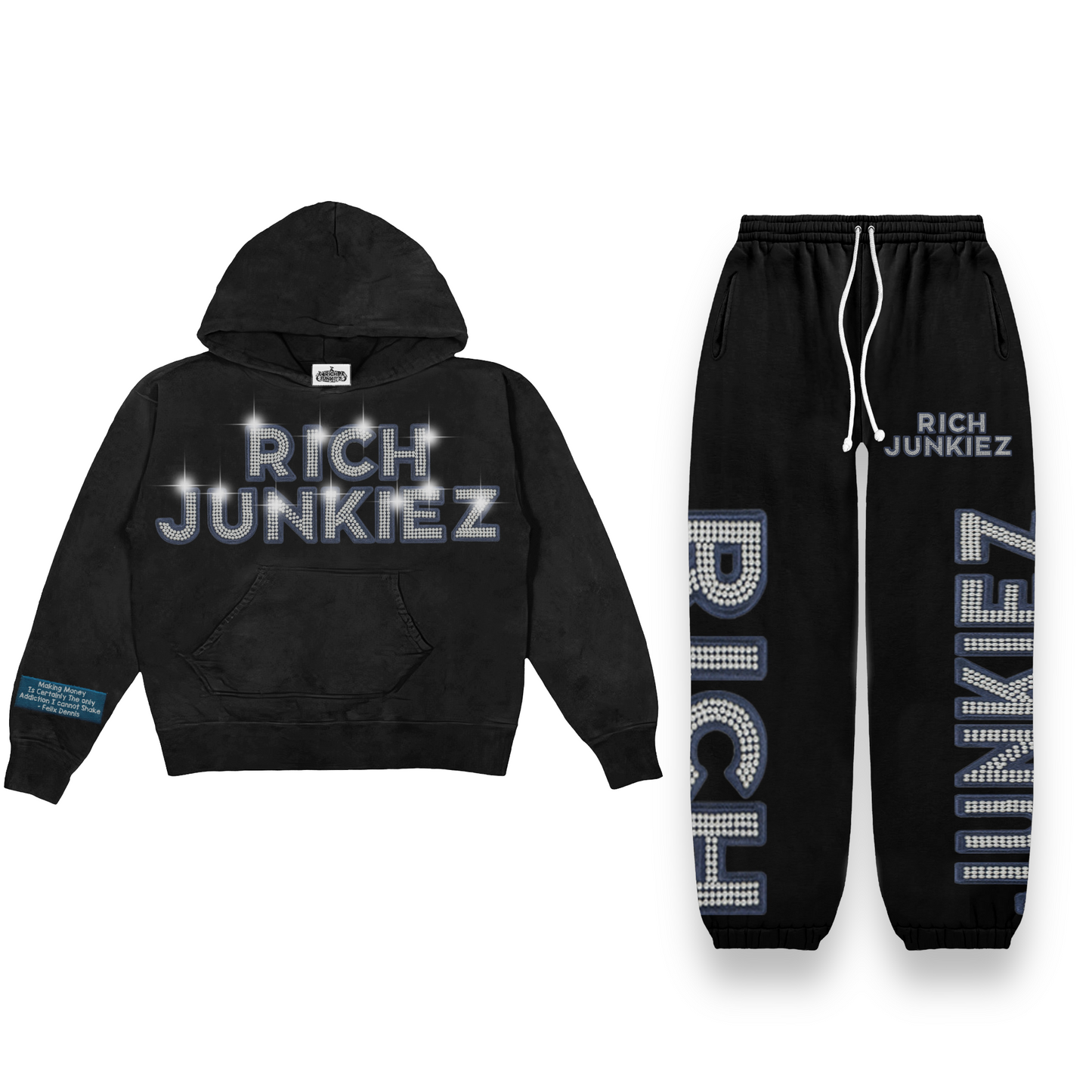 Rich Junkies “ Sweat Suit “